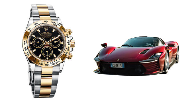 Rolex Daytona or a Ferrari 488 Pista